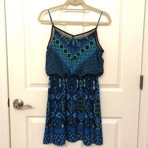 Express Print Tank Dress